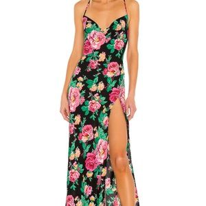 For Love & Lemons Becca Maxi Dress Large